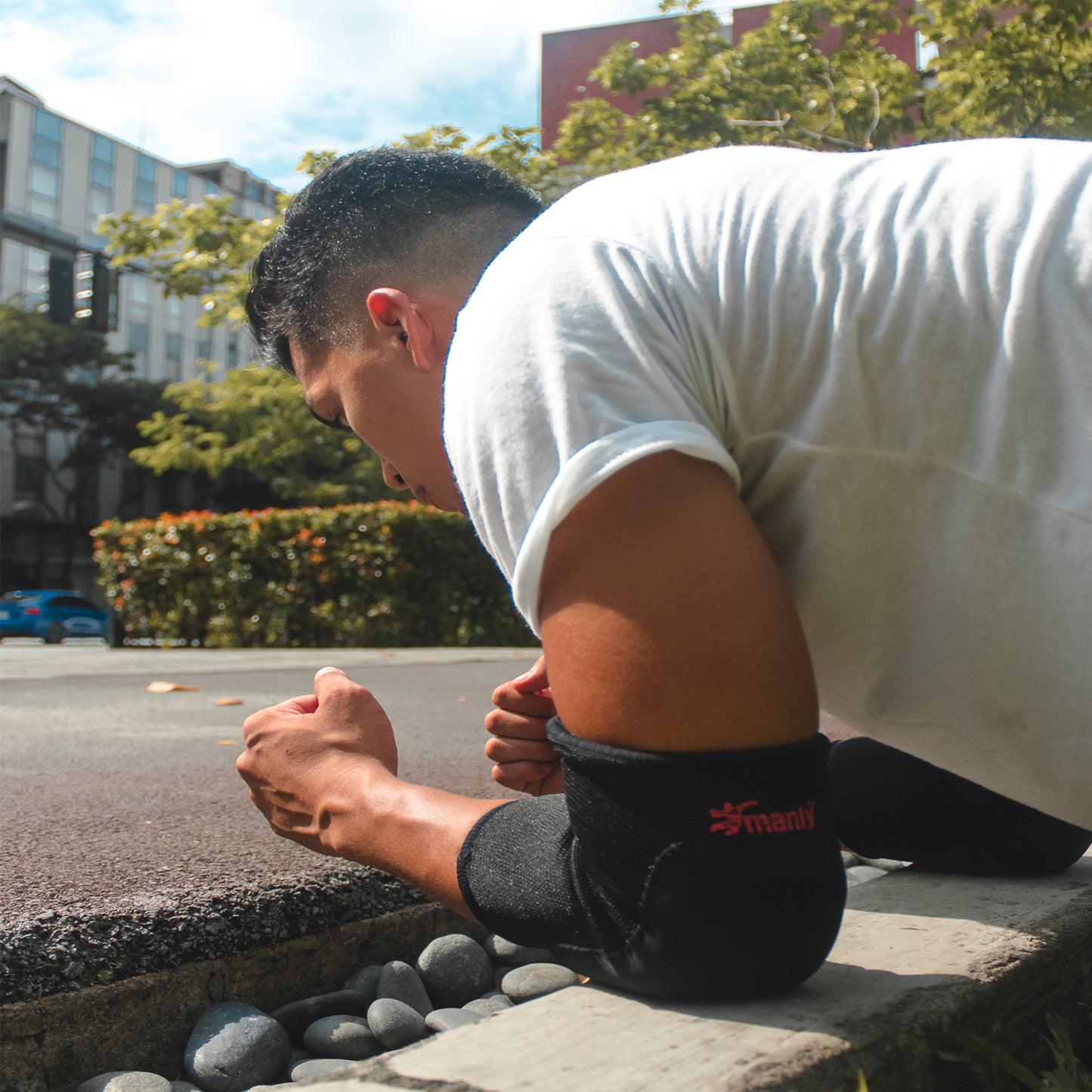 Elastic Padded Elbow Support