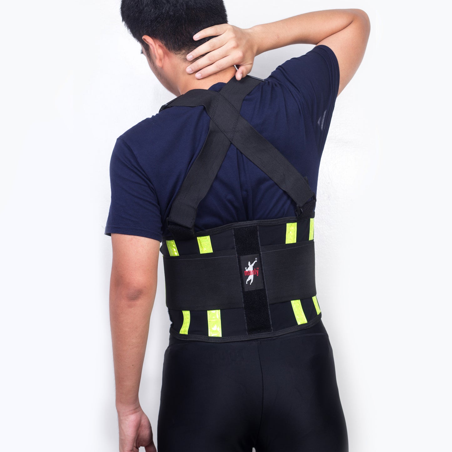 Back Support Belt w/ Reflector