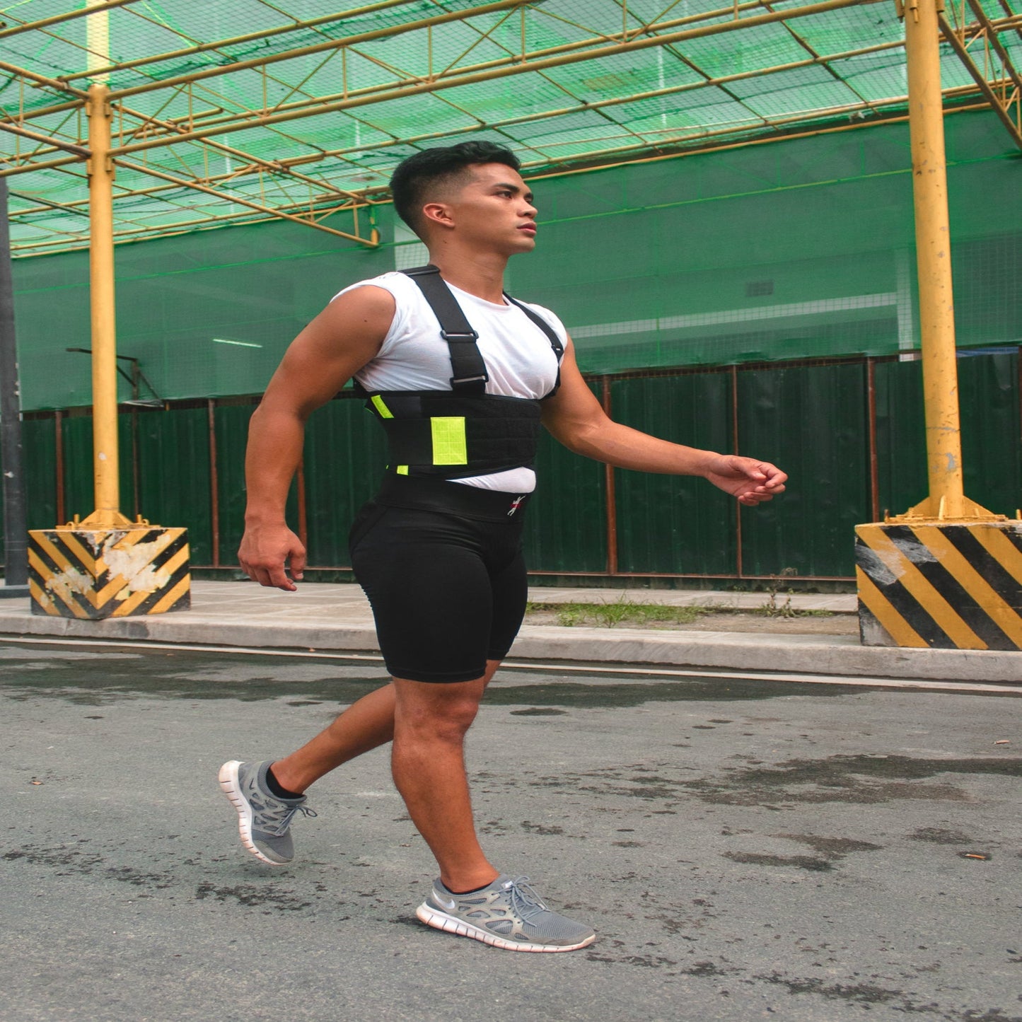 Back Support Belt w/ Reflector