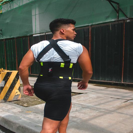 Back Support Belt w/ Reflector