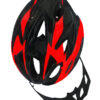 Manly cycling helmet red and black